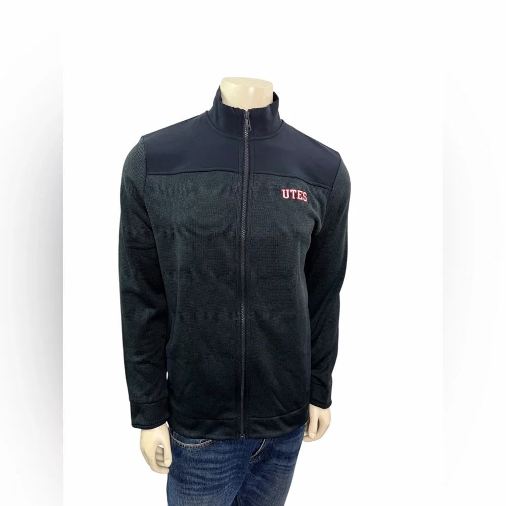 Under Armour Men’s Size Medium Long Sleeve University Of Utah Fleece Jacket